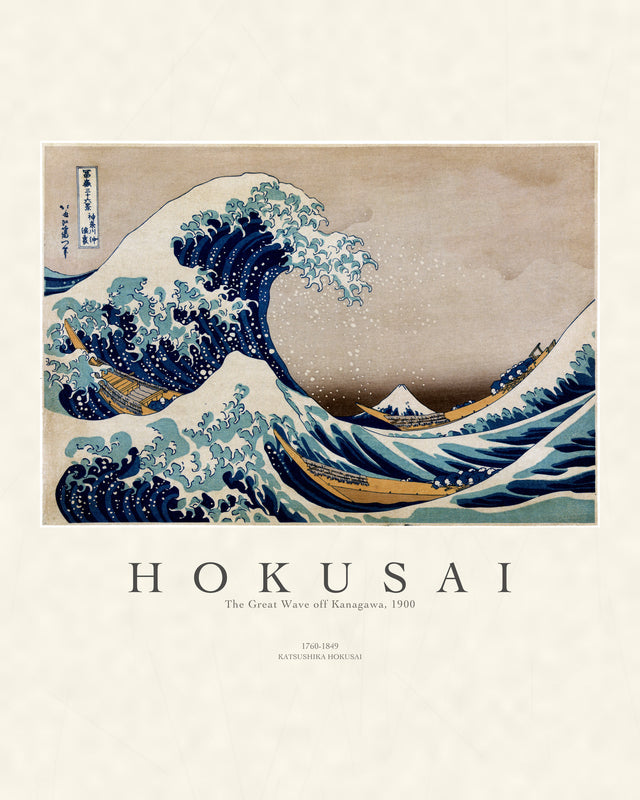 Hokusai - The Great Wave Off Kanagawa, Gallery Style