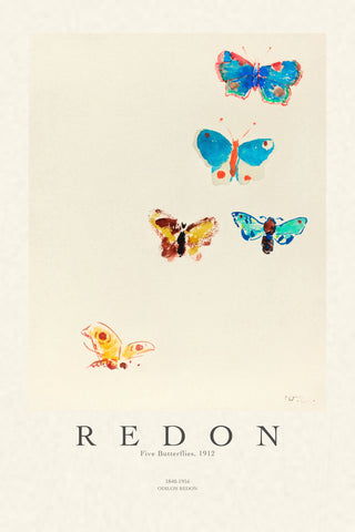 Redon - Five Butterflies