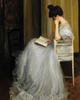 Portrait Woman Reading