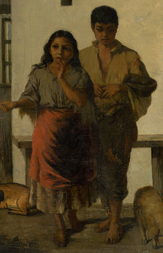 Barefoot Children Portrait