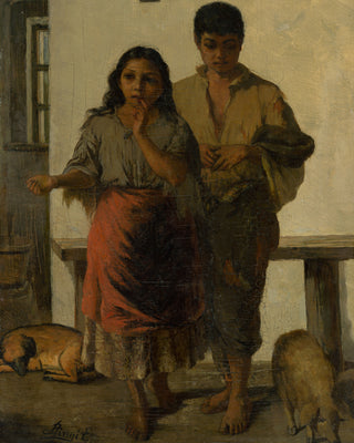 Barefoot Children Portrait