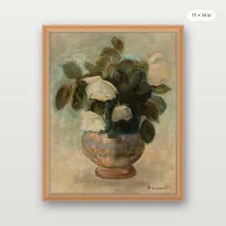 White Flower Still Life