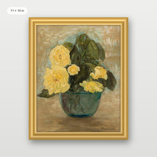 Yellow Flower Still Life