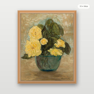 Yellow Flower Still Life