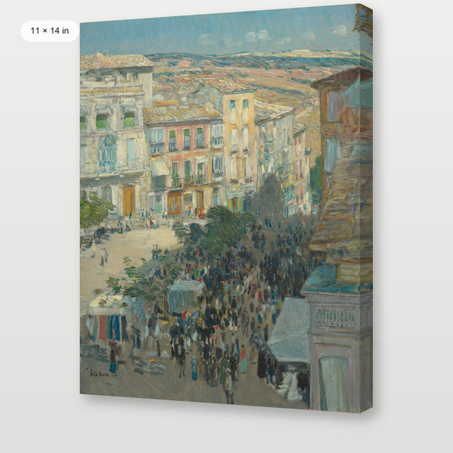 French Cityscape, Gallery Wrap