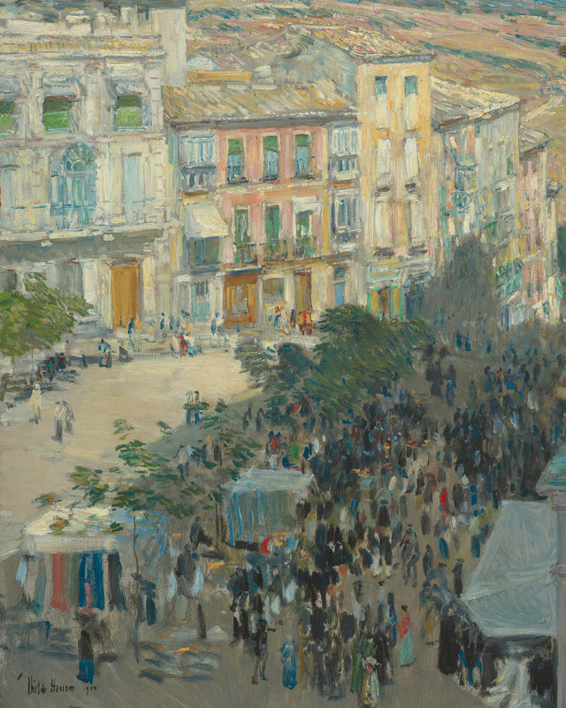 French Cityscape, Full Bleed