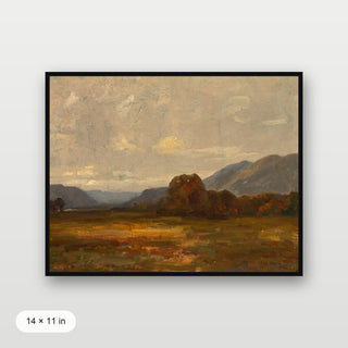 Moody Mountain Landscape