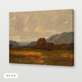 Moody Mountain Landscape