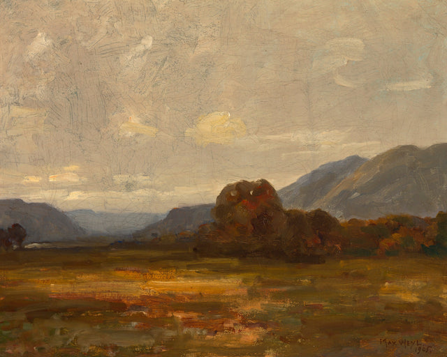 Moody Mountain Landscape, Full Bleed