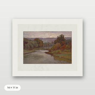 Moody Winding River