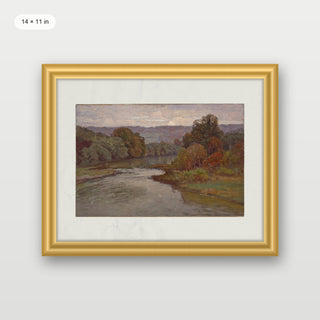 Moody Winding River