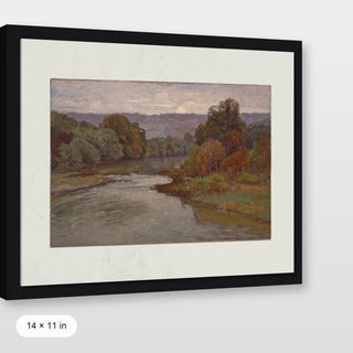 Moody Winding River