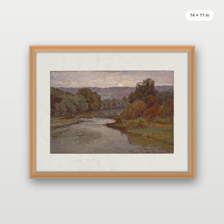 Moody Winding River
