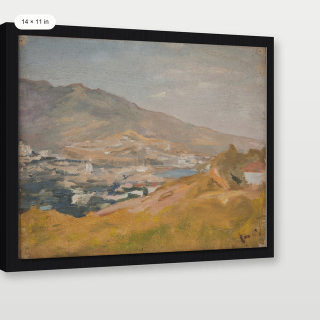 Yalta Coast, Black Floater Frame
