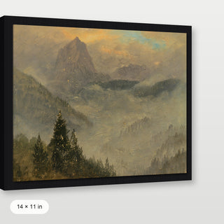 Winter Mountain Range