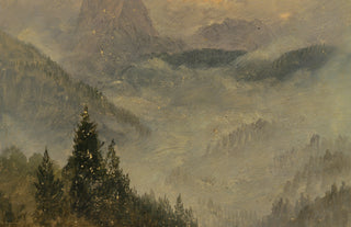 Winter Mountain Range