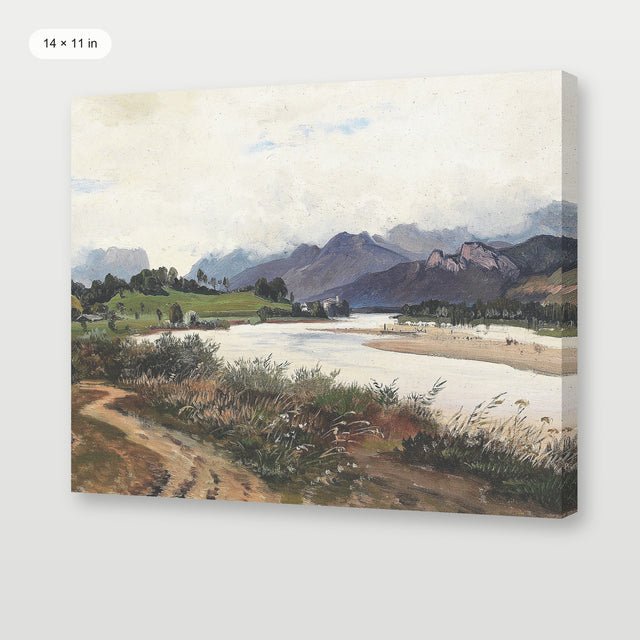 Autumn Lake, Gallery Wrap