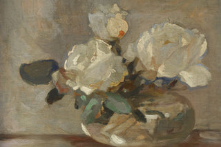 White Flower Pot