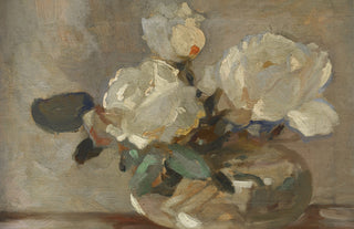 White Flower Pot