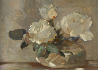 White Flower Pot