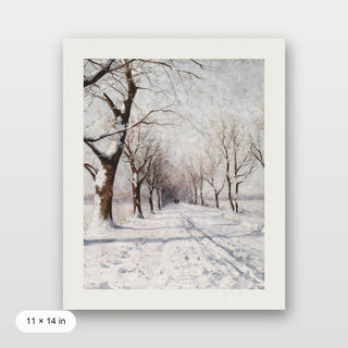 Snowy Winter Landscape