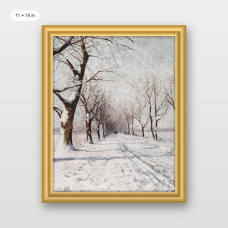 Snowy Winter Landscape