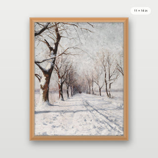 Snowy Winter Landscape