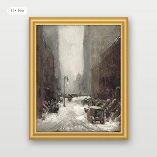 Moody Paris Winter