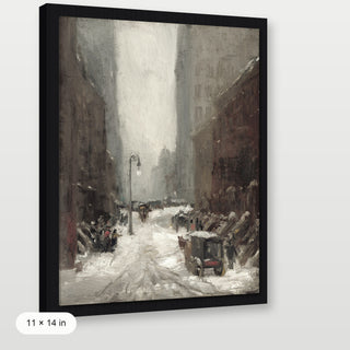Moody Paris Winter