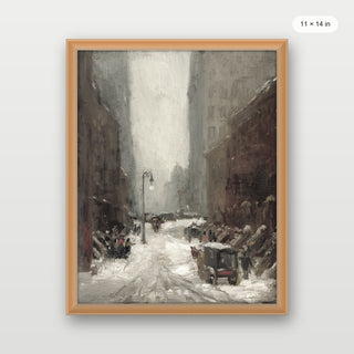 Moody Paris Winter