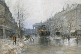 Paris Winter Street