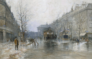 Paris Winter Street