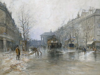 Paris Winter Street