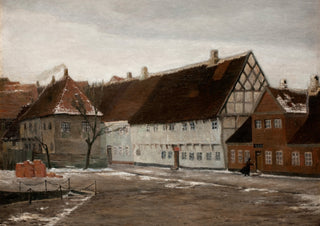 Warm Tone Winter Village