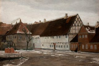Warm Tone Winter Village