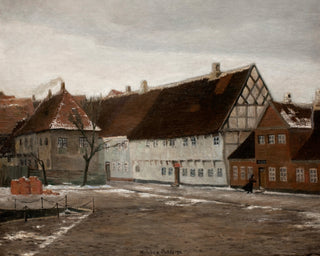 Warm Tone Winter Village