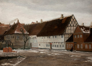 Warm Tone Winter Village
