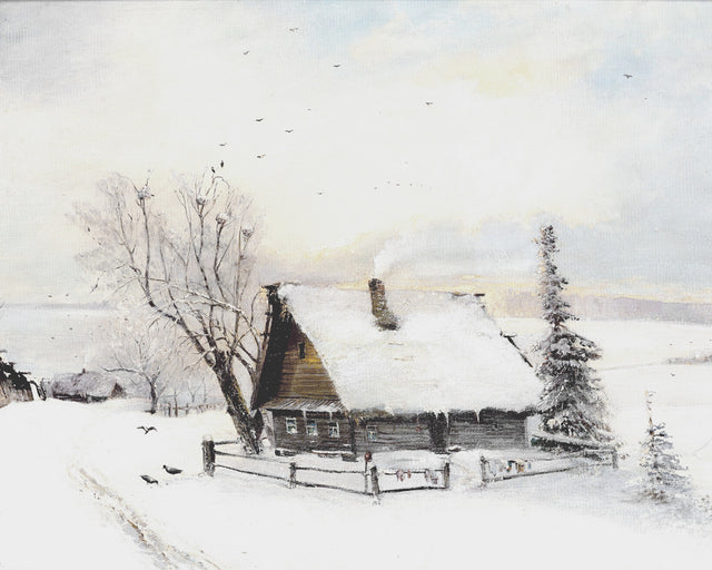 Winter Cottage, Full Bleed
