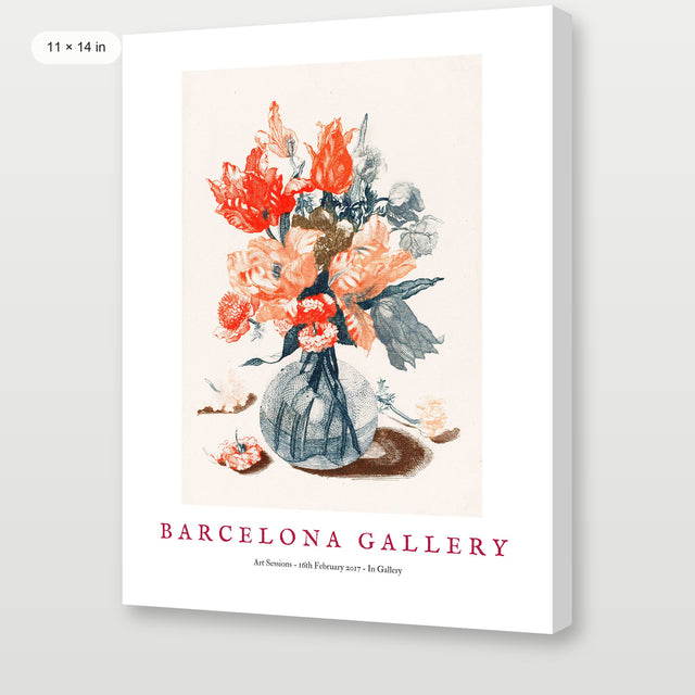 Barcelona Gallery - Spring Vase, Gallery Wrap
