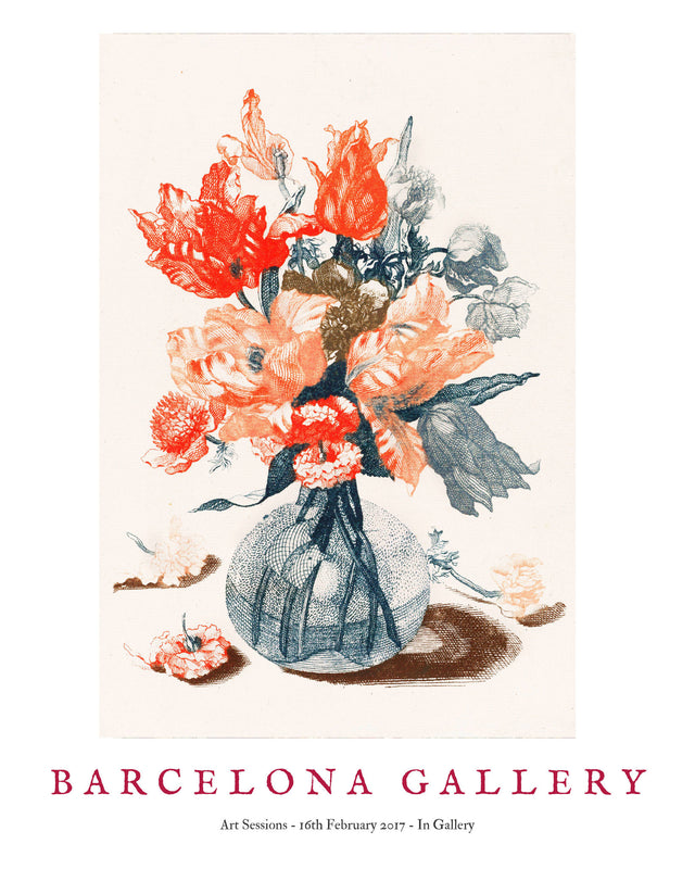 Barcelona Gallery - Spring Vase, Full Bleed