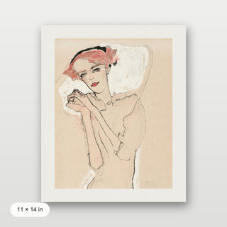 Egon Schiele - Portrait of a Woman