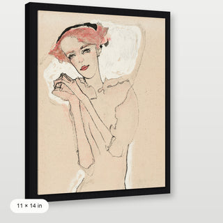 Egon Schiele - Portrait of a Woman