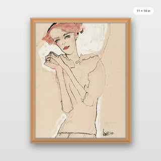 Egon Schiele - Portrait of a Woman