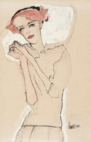 Egon Schiele - Portrait of a Woman
