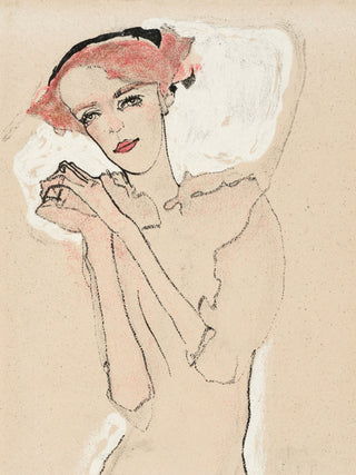 Egon Schiele - Portrait of a Woman