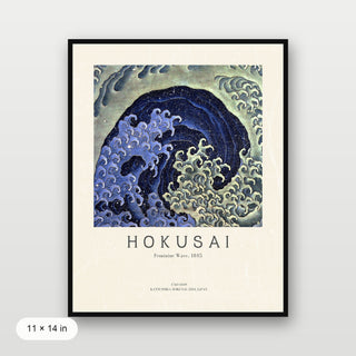 Hokusai - Feminine Wave