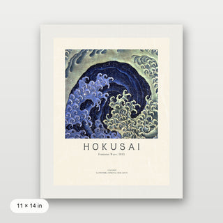 Hokusai - Feminine Wave
