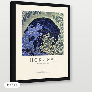Hokusai - Feminine Wave