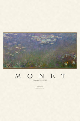 Monet - Agapanthus