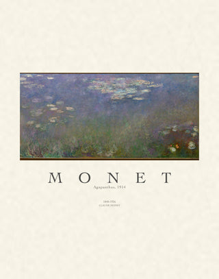 Monet - Agapanthus